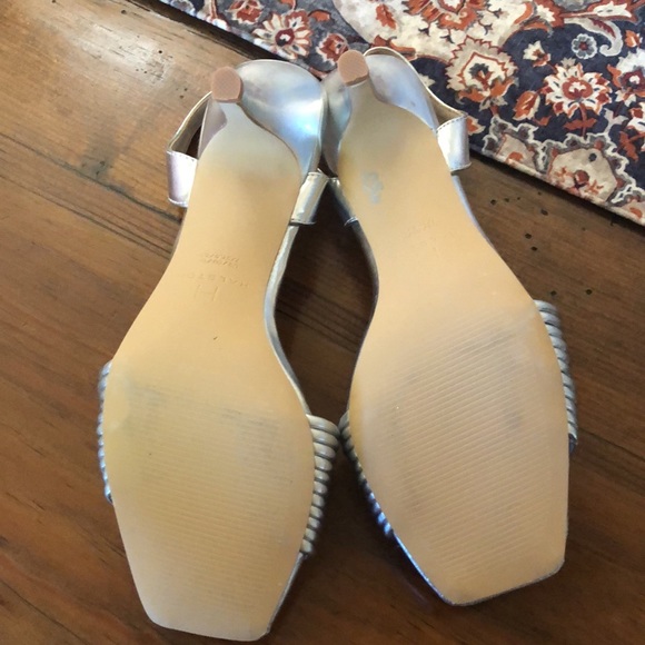 H by Halston metallic silver heels - Picture 7 of 8